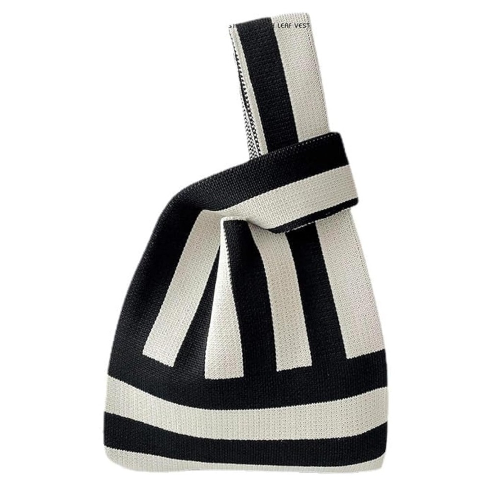 Black and White Mini Wristlet Handbag NWOT - Picture 2 of 6